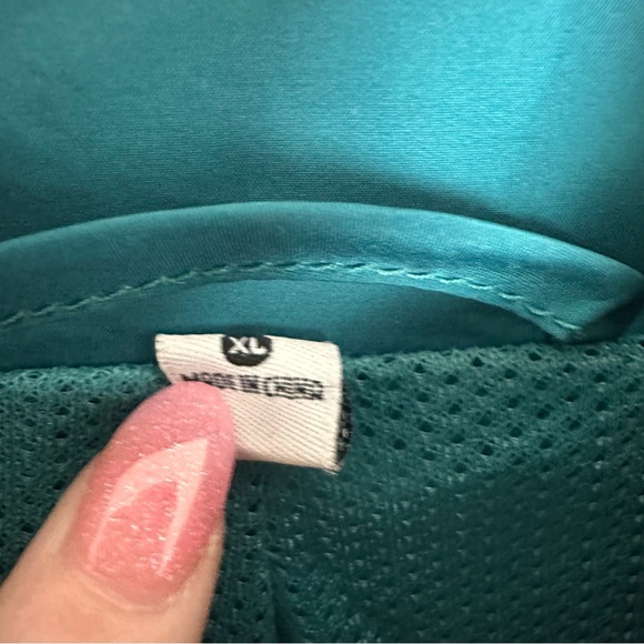 Fedex Ground Windbreaker Full Zip Jacket Blue Mens Size XL - Picture 5 of 7